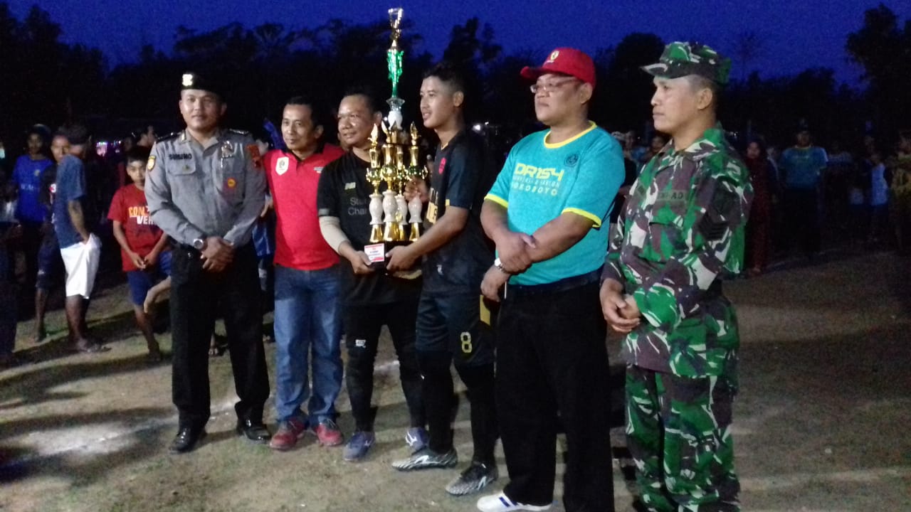 Serma Puji Amankan Jalanya Laga Final Muda Manunggal Cup II