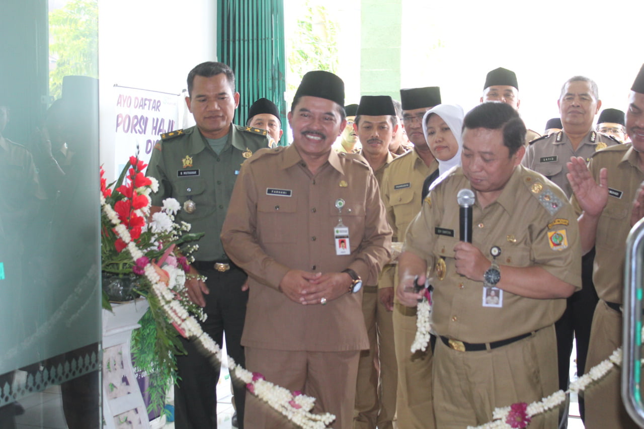 Kasdim Wonogiri Hadiri Launching PTSP Kemenag