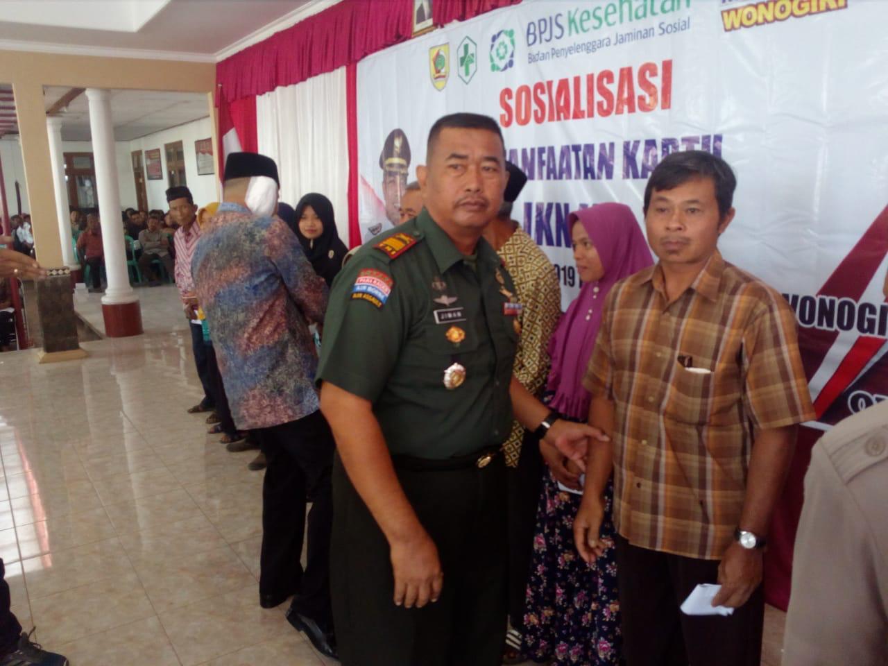 Forkopincam Jatipurno Hadiri Sosialisasi Pemanfaatan Dan Pembagian JKN KIS