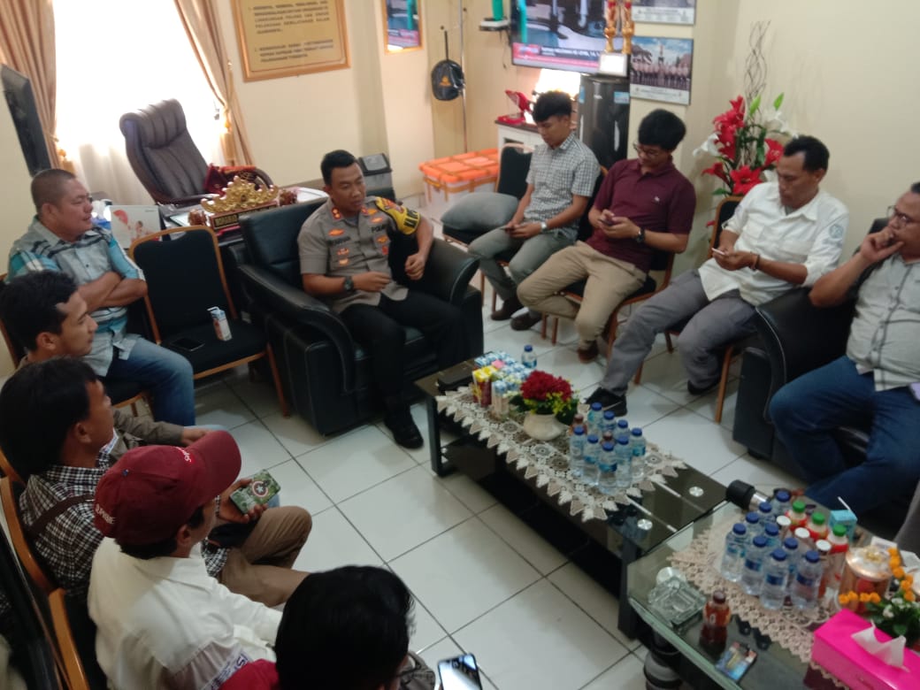 Ini Pesan Kapolres Lampung Selatan Untuk SMSI Lamsel