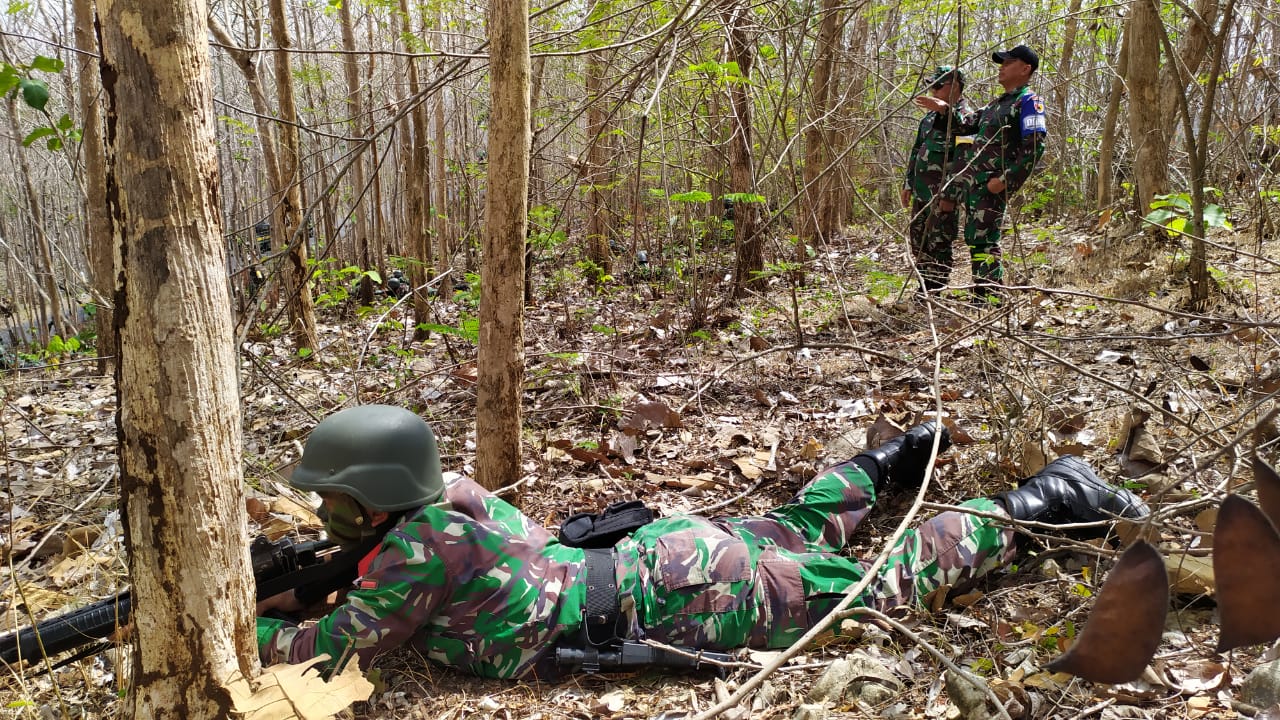 Tinjau UST, Danrem 081/DSJ : Prajurit Infanteri Harus Punyai Semangat dan Daya Juang