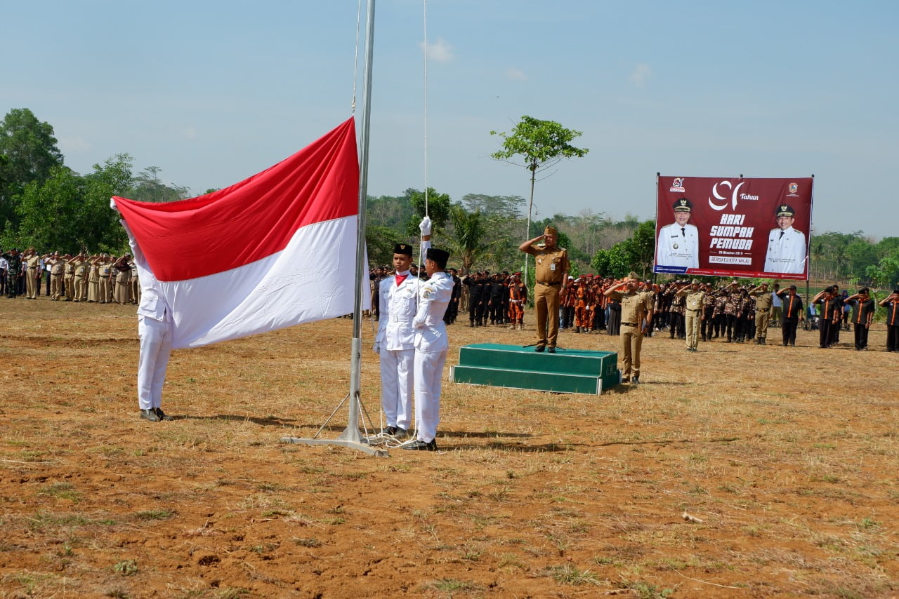 Upacara Hari Sumpah Pemuda Bupati Karanganyar Bacakan Amanat Menpora