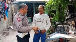 Video Viral, Pengendara Motor Bawa Potongan Besi Akhirnya Ditilang