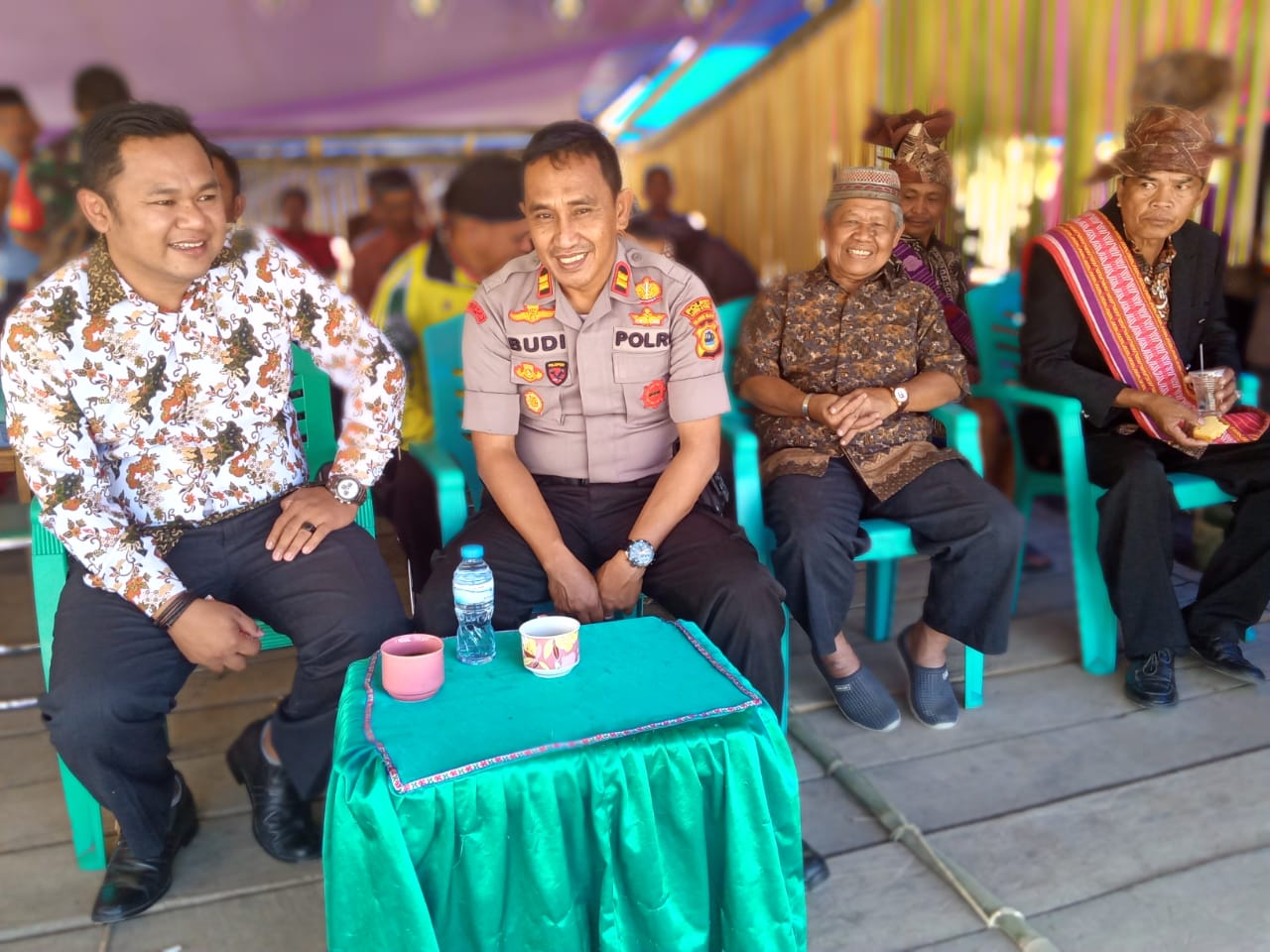 Kapolsek Masamba-Rampi Hadiri Pentahbisan Gedung GKST Onondowa