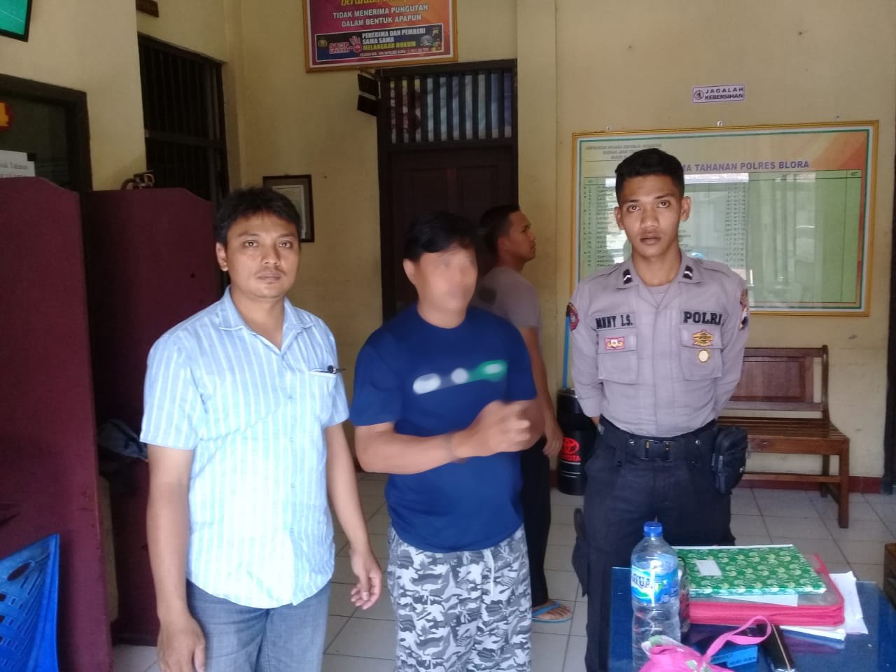 Unit Reskrim Polsek Kedungtuban Polres Blora, Amankan Pelaku KDRT.