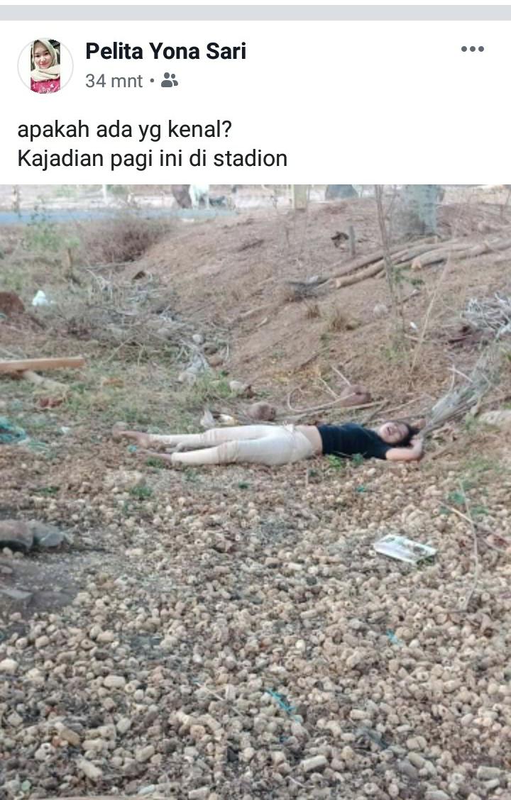Nitizen Gegerkan Dengan Penemuan Sosok Mayat Wanita