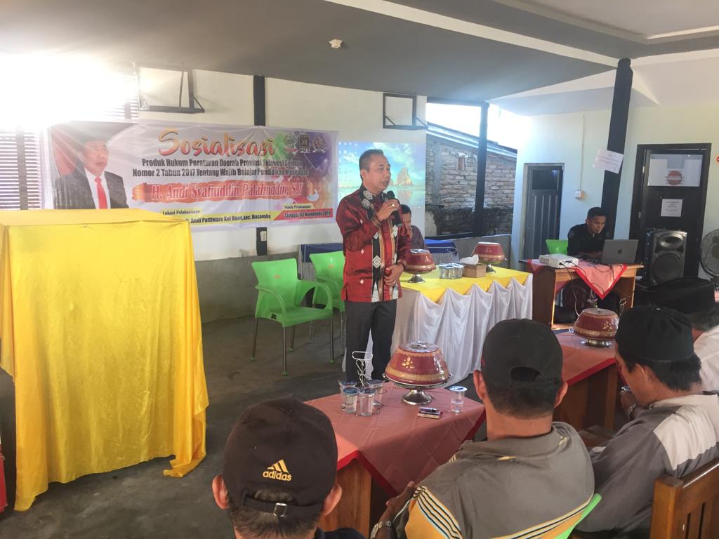 Anggota Legislatif Provinsi dari PKS Sosialisasi Perda Wajib Pendidikan Menengah