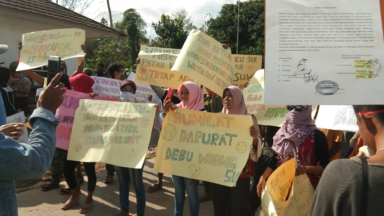 PT Woongsol Berhenti Oprasional Sesuai Kesepakatan Dan Tuntutan Warga