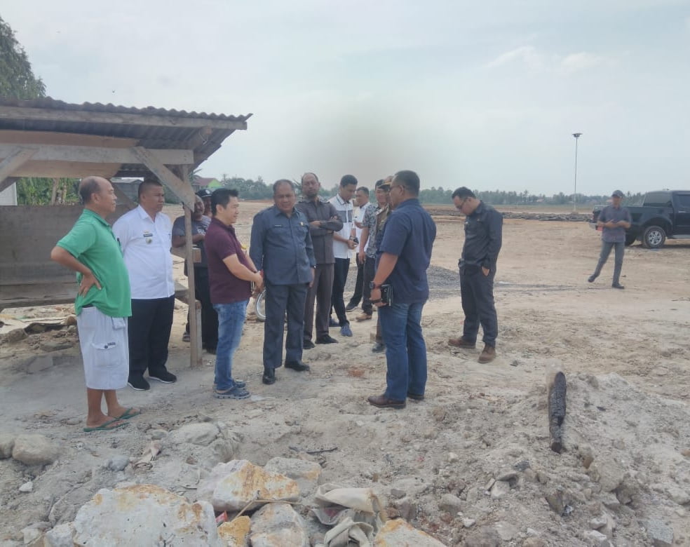 DLH Lampung Selatan Dan Komisi III DPRD Lamsel Rekomendasikan Penghentian Aktivitas Penimbunan Lahan Pertanian Desa Tanjung Sari