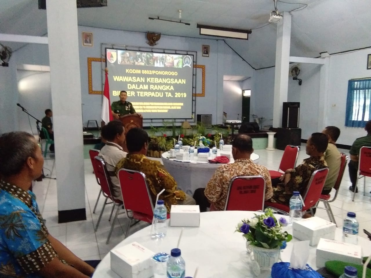 Kodim Ponorogo Gelar Pembinaan Peta Jarak Jaring Teritorial