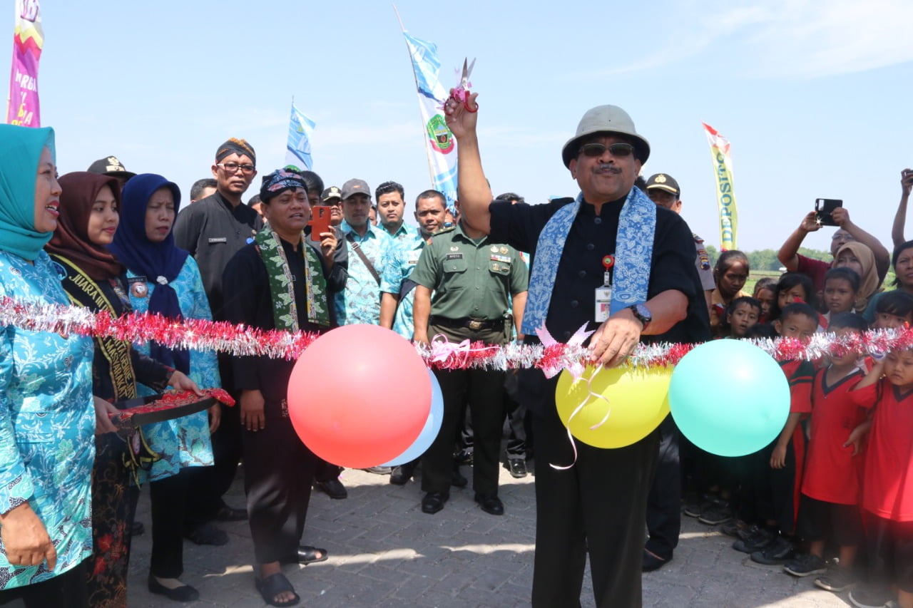 Bupati Resmikan Pencanangan 9 Kampung Kb Di Kecamatan Banjarejo