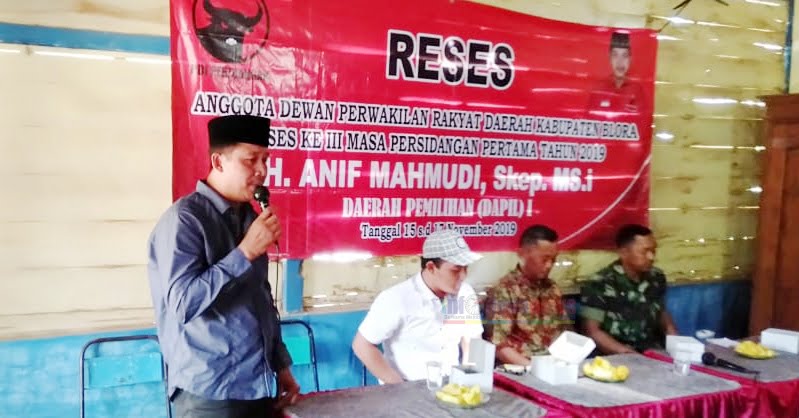Masa Reses Anggota DPRD Kader Moncong Putih di Bogorejo