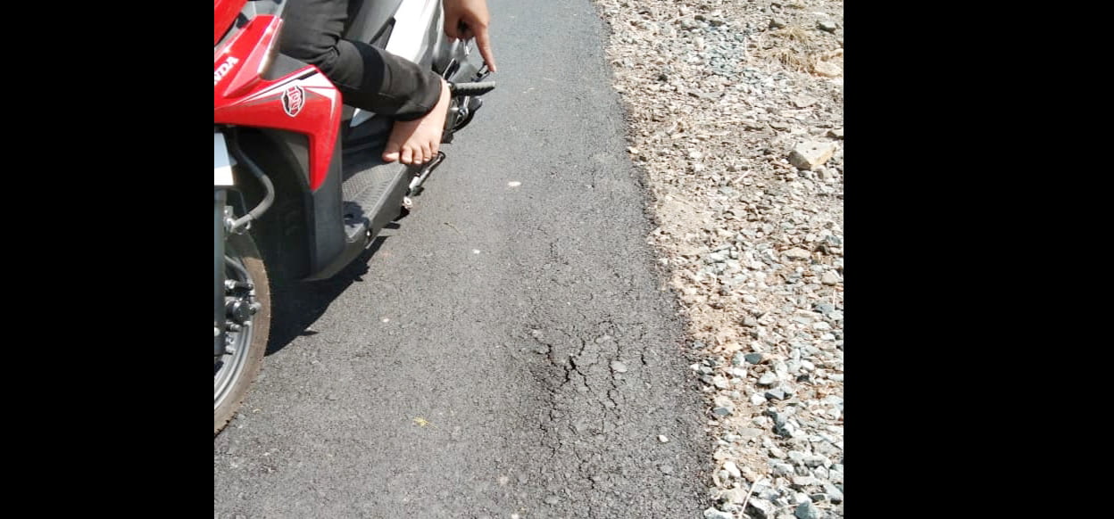 Pembangunan Jalan Antar Desa Banyumas-Beringin Kencana Candipuro  Diduga Asal Jadi