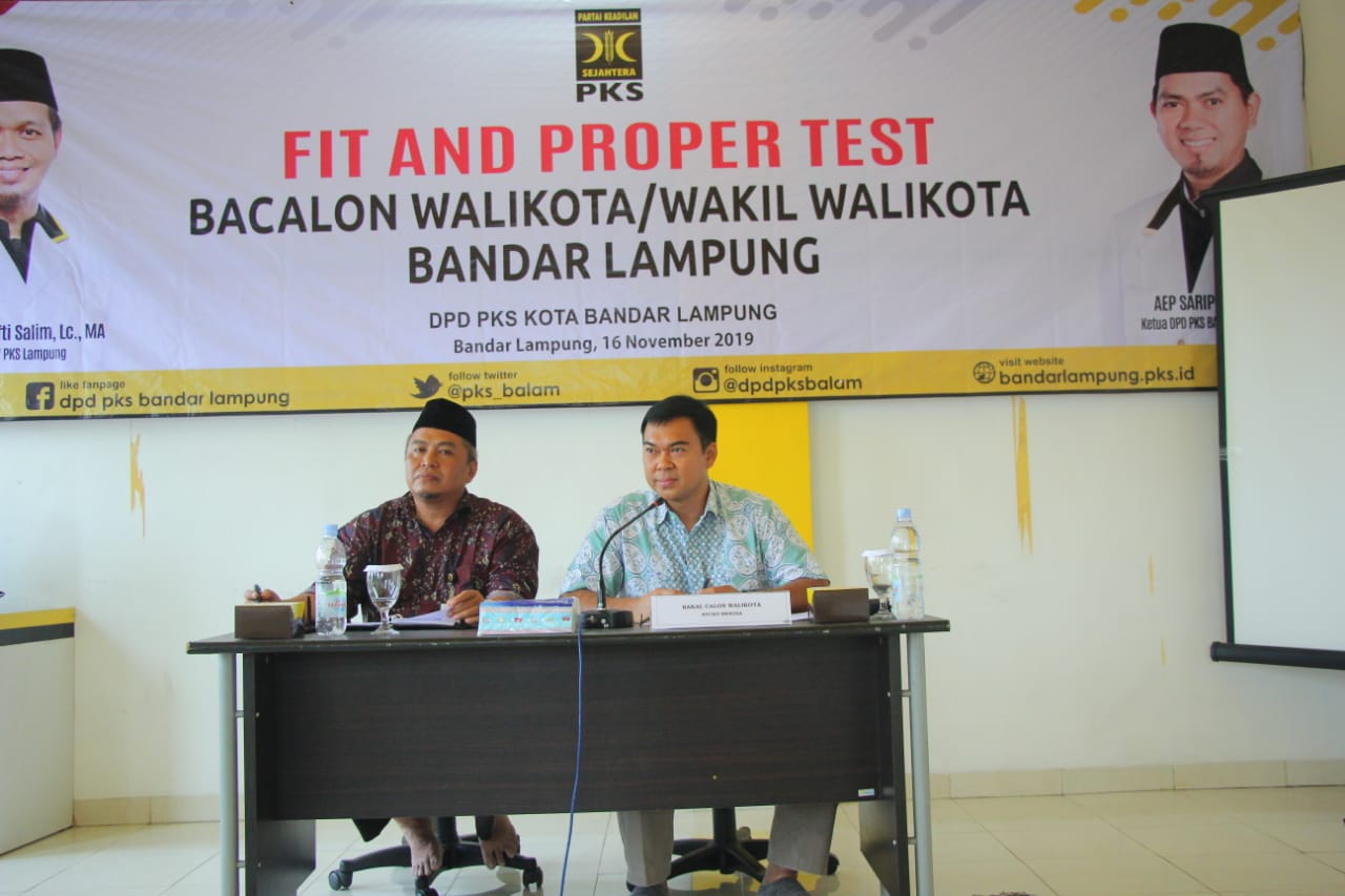 Rycko Menoza: Sampaikan Visi Misi Saat Uji Kepatutan
