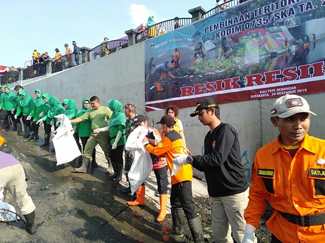 Kodim Surakarta Gelar Pembinaan Teritorial (Binter) Terpadu Tahun 2019