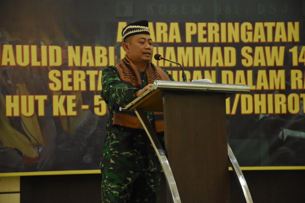 Kolonel Inf Masduki, S.E.,M.Si.; Momen Ini, Kita Tingkatkan Kualitas Dan Peran Sebagai Prajurit