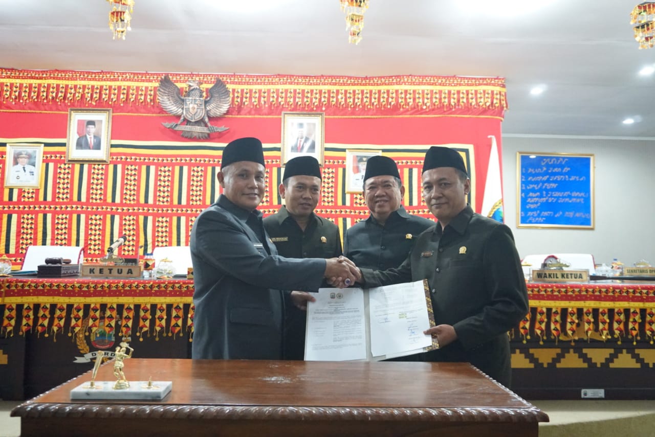 Raperda APBD Tahun Anggaran 2020 Resmi Jadi Perda