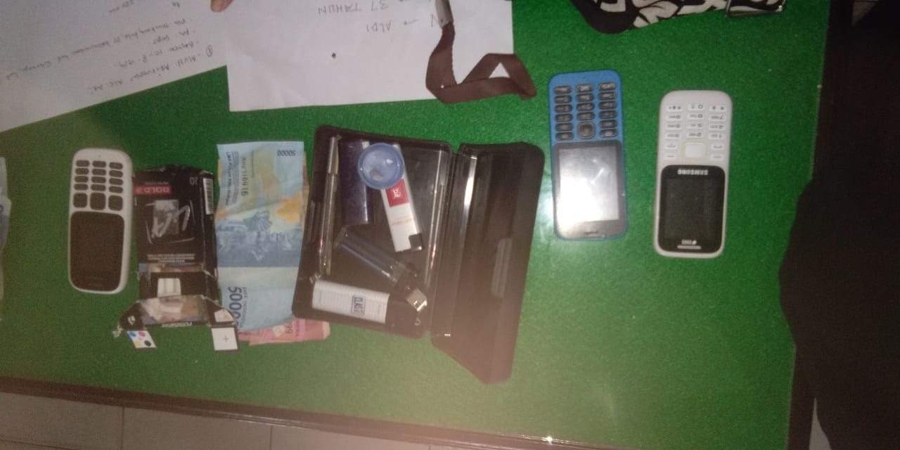 Sepasang Kekasih Diciduk Polisi di Cakkarudu’, Asyik Pesta Shabu