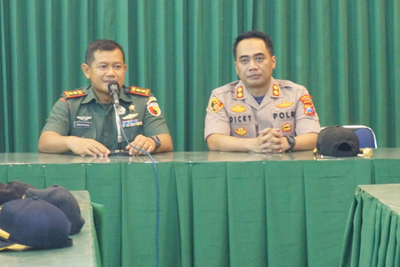 Tingkatkan Sinergitas Kapolres Ngawi Kunjungi Kodim Ngawi