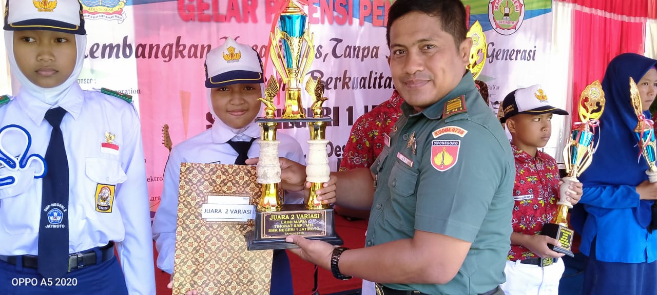 Danramil Jatiroto Hadiri Acara Puncak Gelar Potensi Pendidikan