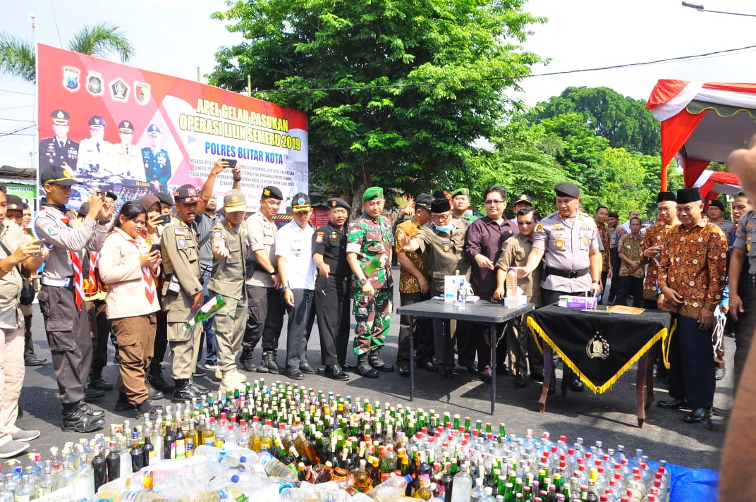Kodim Blitar Siap Hentikan Perederan Miras