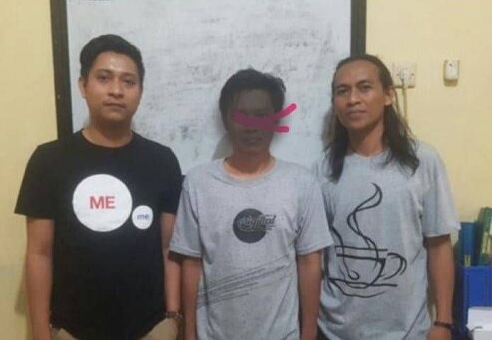 Resmob dan Unit Tipiter Polres Lutra Tangkap Penipu Online