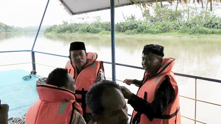 Bupati Banyumas Resmikan Destinasi Selusur Sungai Serayu di Papringan