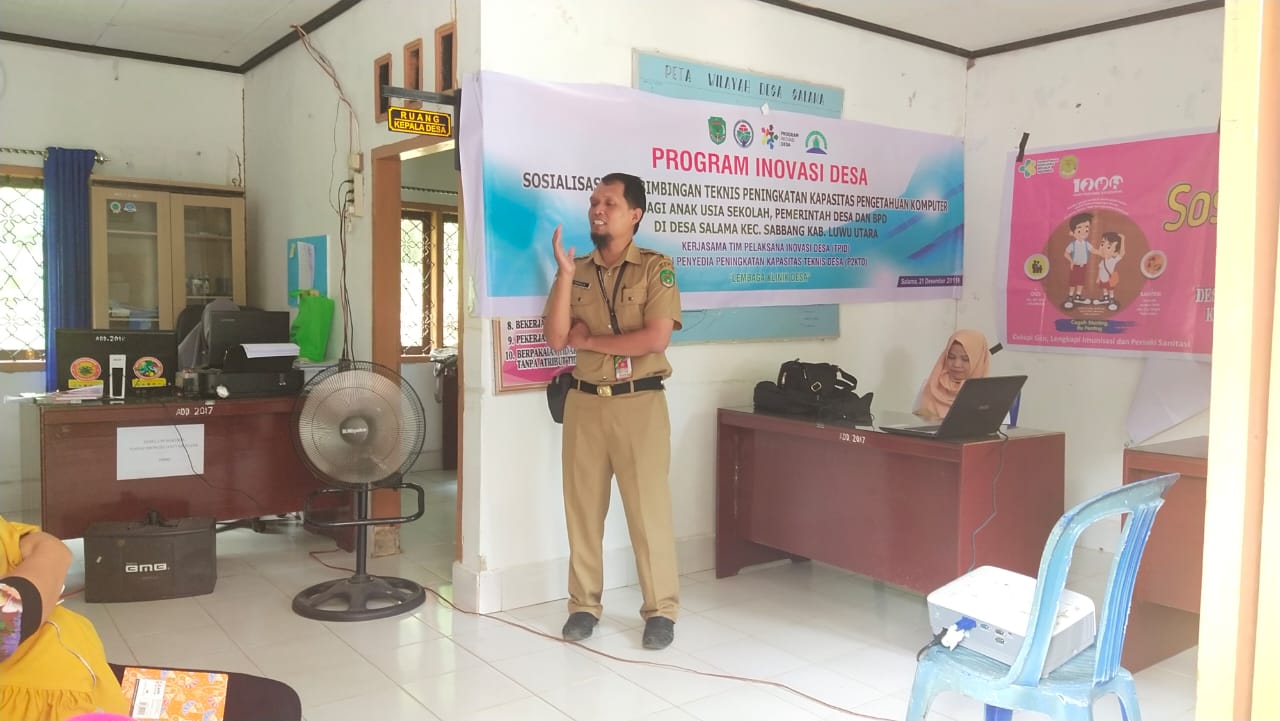 Cegah Stunting Ibu Hamil, Balita, Pemdes Salama Bersama Puskesmas Gelar Sosialisasi