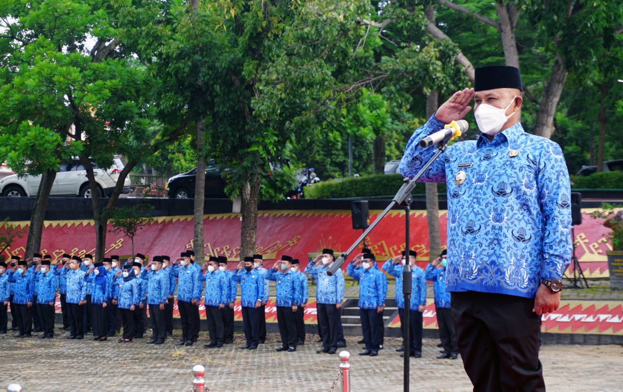 Nanang Ermanto, Minta ASN Jadi Contoh Penerapan Protokol Kesehatan Covid-19