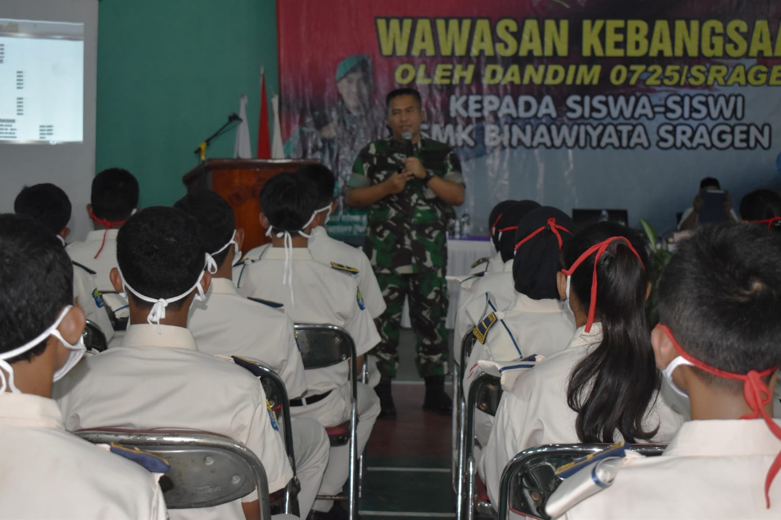 Isi Wawasan kebangsaan, Dandim Sragen Ajak Siswa Belajar Sejarah