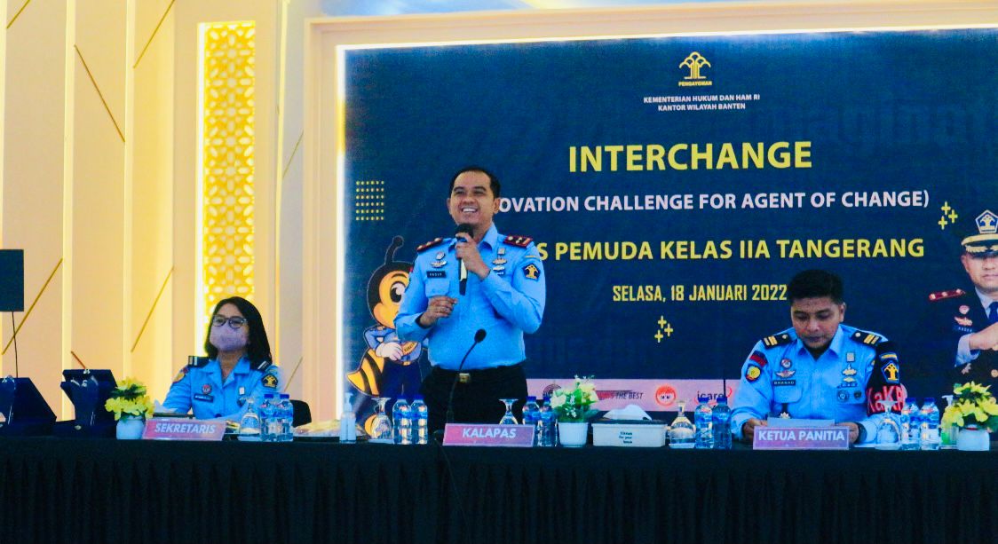28 Tim INTERCHANGE Tampilkan 34 Inovasi Untuk  Lapas Pemuda Kelas IIA Tangerang