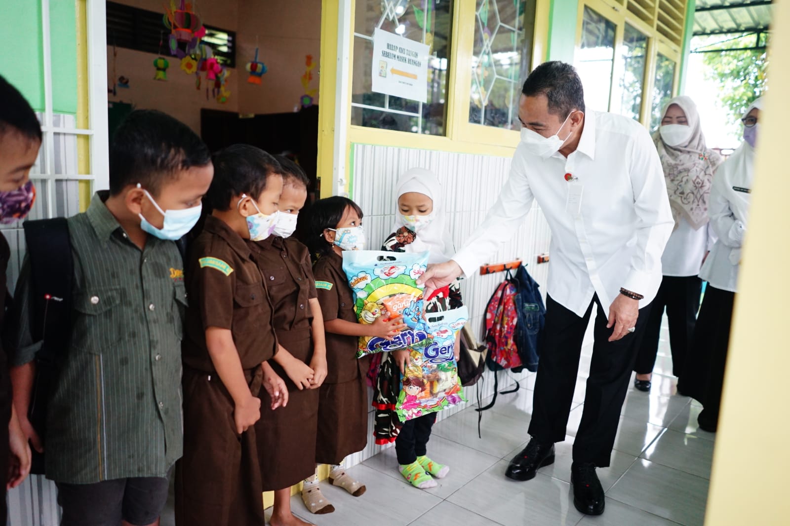 Secara Keseluruhan, Bupati Pati Tinjau Pelaksanaan Pembelajaran Tatap Muka