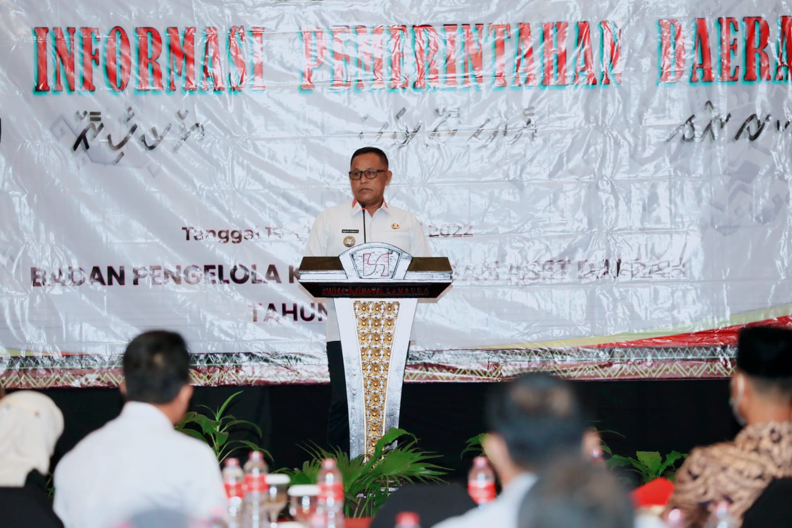 Secara Resmi Nanang Ermanto Buka Sosialisasi SIPD di Ballroom Swis Bell Hotel Lampung