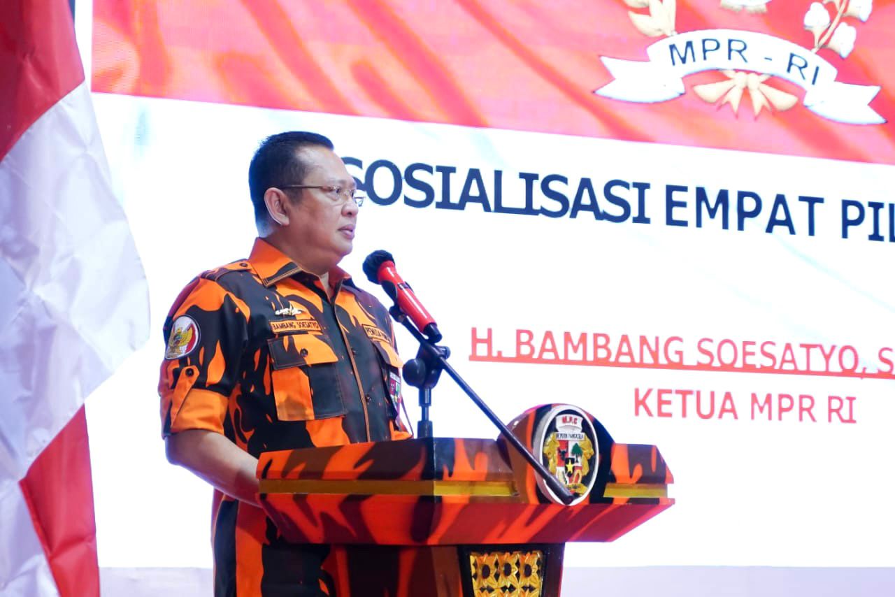 Ketua MPR RI dan Pemuda Pancasila Sosialisasi Empat Pilar