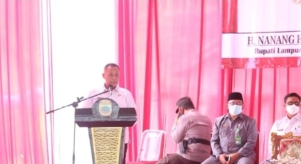 Pemkab Lamsel Kucurkan Anggaran Sebesar Rp. 30 Milyar Untuk Wilayah Kecamatan Tanjung Bintang