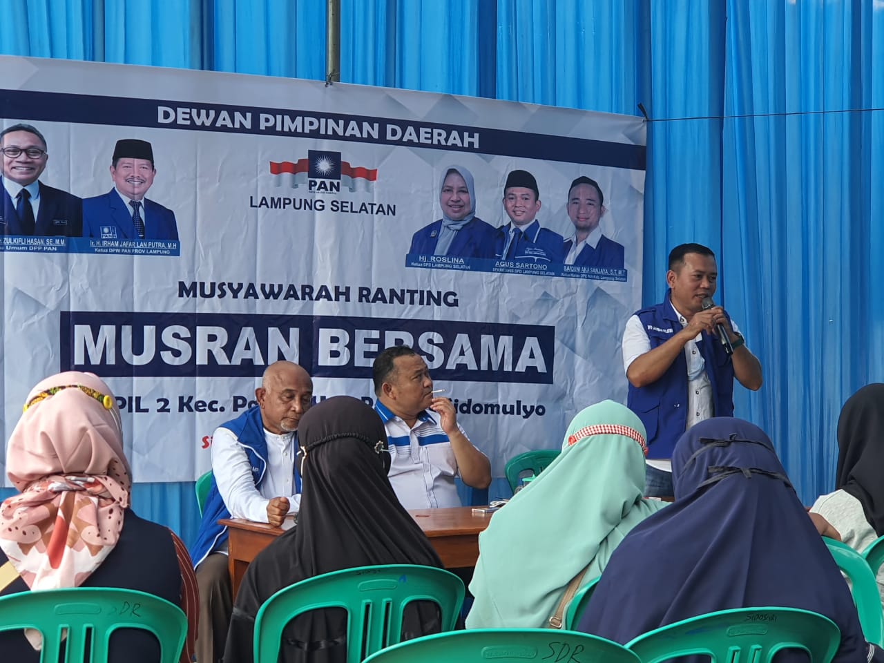 Pemilu 2024 Mendatang DPD PAN Lamsel Targetkan 10 Kursi