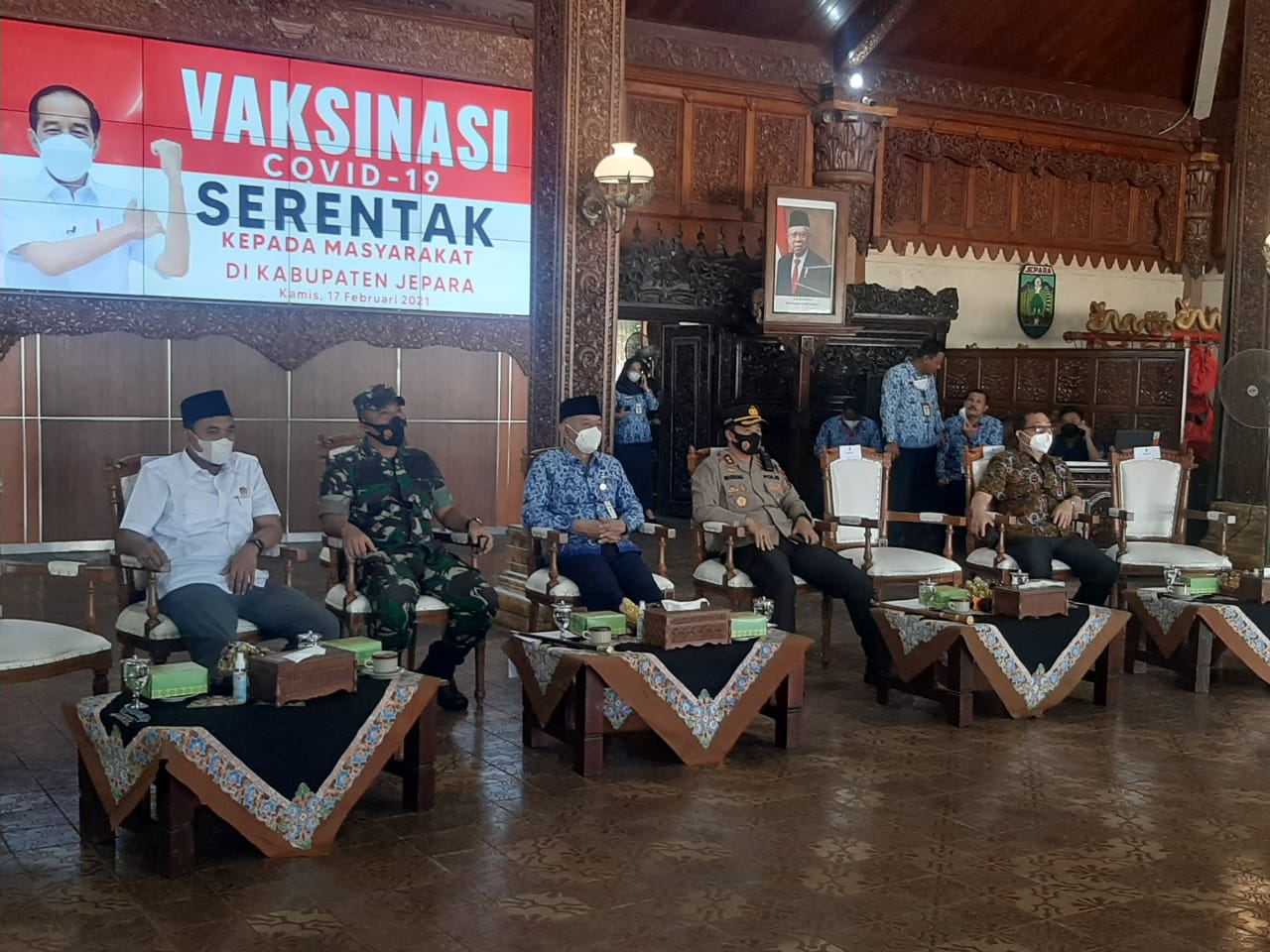 Gelar Vaksinasi Serentak ke Masyarakat, Inilah Harapan Tiga Pilar