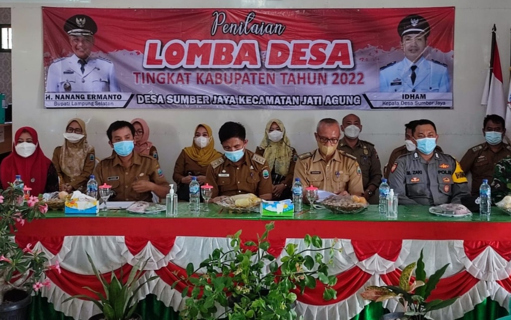 Desa Sumberjaya Ikuti Lomba Desa Tingkat Kabupaten