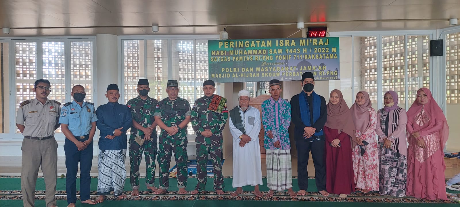 Dansatgas Gelar Peringatan Isra Mi’raj