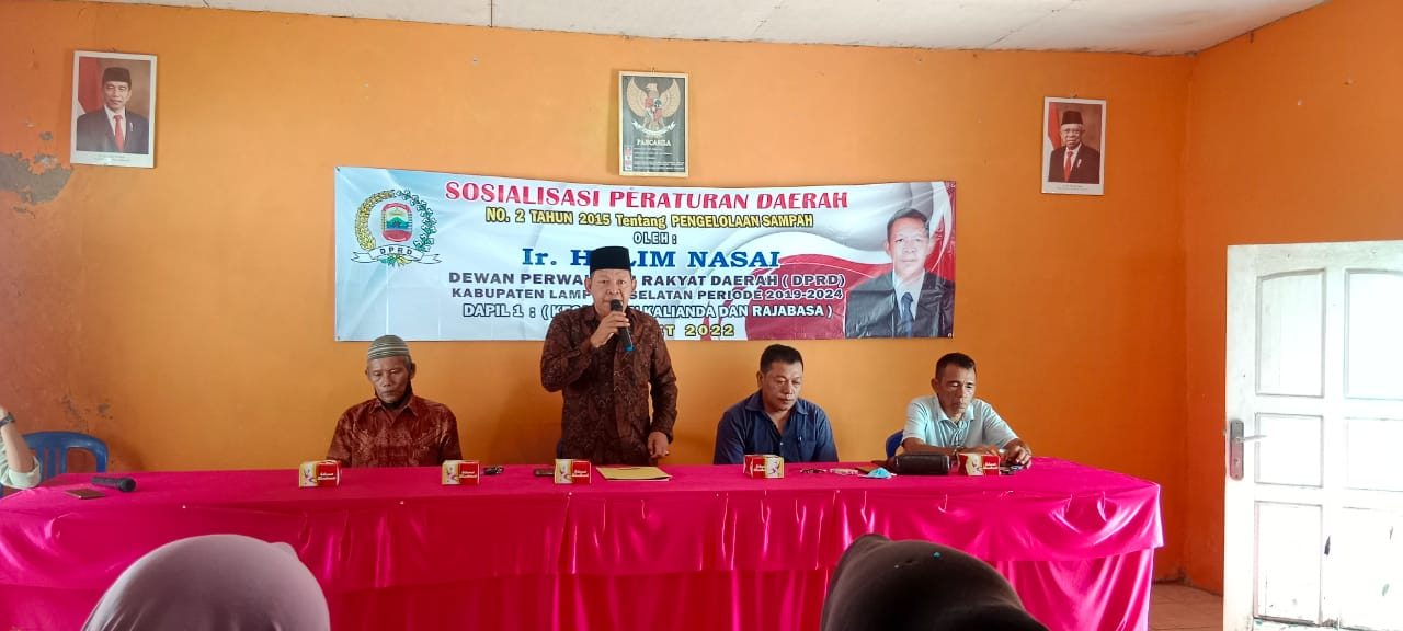 Halim Nasai Ajak Masyarakat Untuk Lebih Menghargai Sampah dan Lingkungan