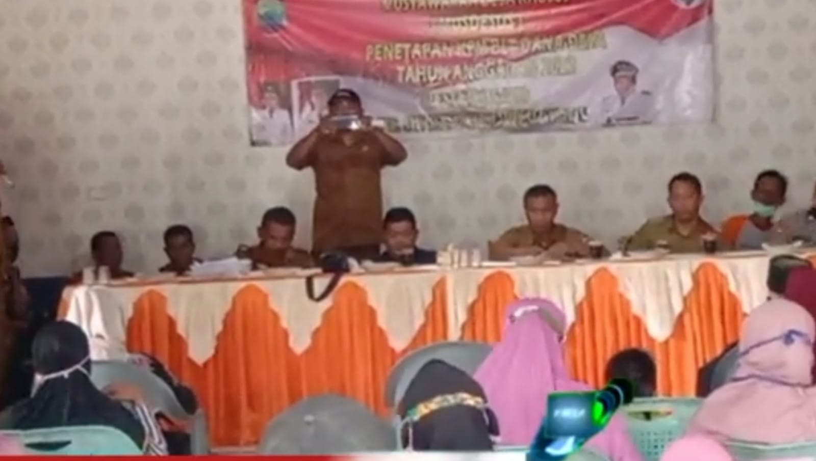 Pemdes Karang Rejo Gelar Musdus Penetapan Penerimaan BLT DD Ta-2022