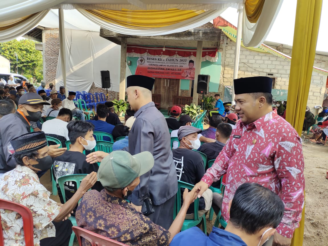 M, Akyas Gelar Reses Ke-1 di Desa Marga Agung: Saya Siap Untuk Masyarakat