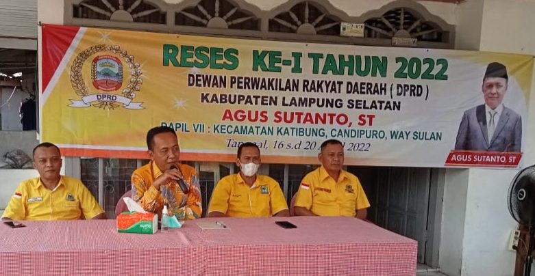 Agus Susanto Siap Perjuangkan Aspirasi Masyarakat