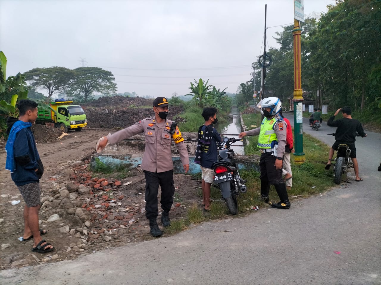 Ratusan Motor Disita Jajaran Polda Jateng