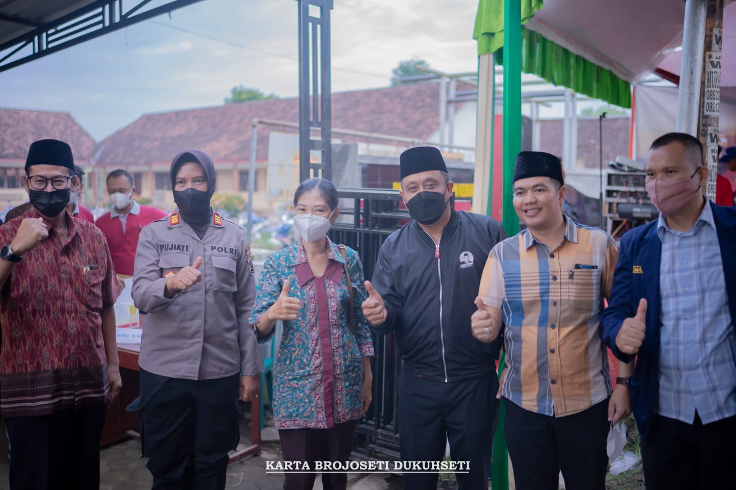 Gelar Bazar Ramadhan, Wakil Bupati Pati Apresiasi Karang Taruna Borojoseti Dukuhseti