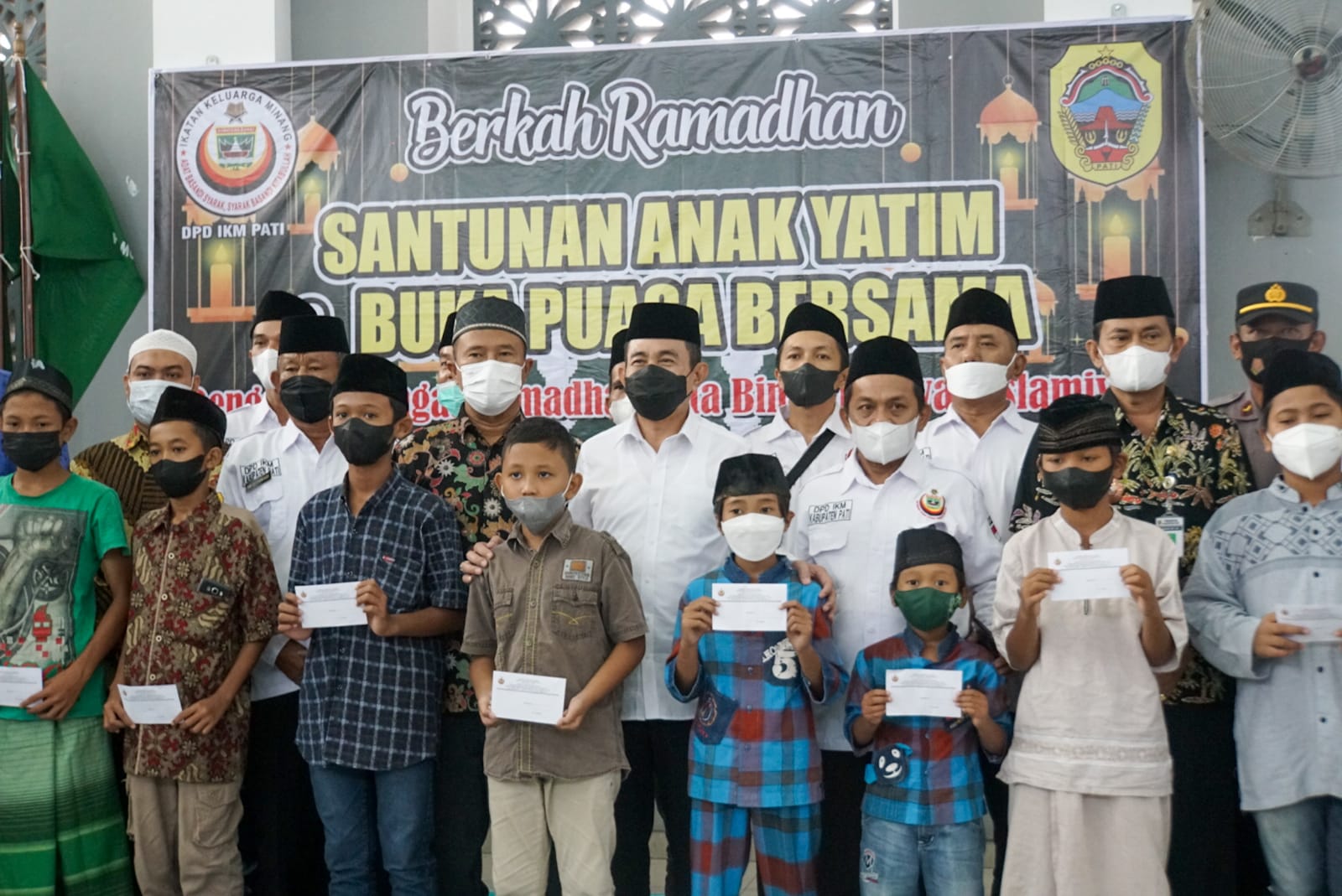 Santunan Anak Yatim, Bupati Apresiasi IKM Pati