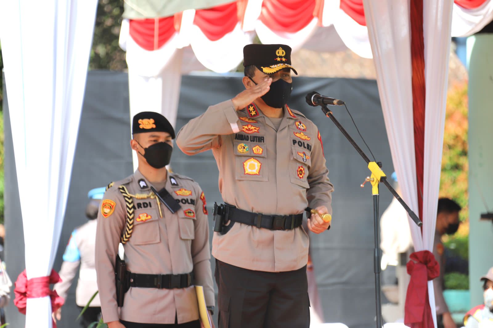 Operasi Ketupat Candi 2022, Kapolda Jateng Gelar Apel Pasukan