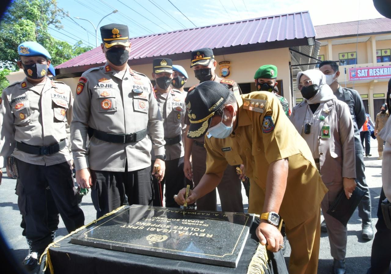 Polres Soppeng Gelar Apel Pasukan Operasi Ketupat 2022