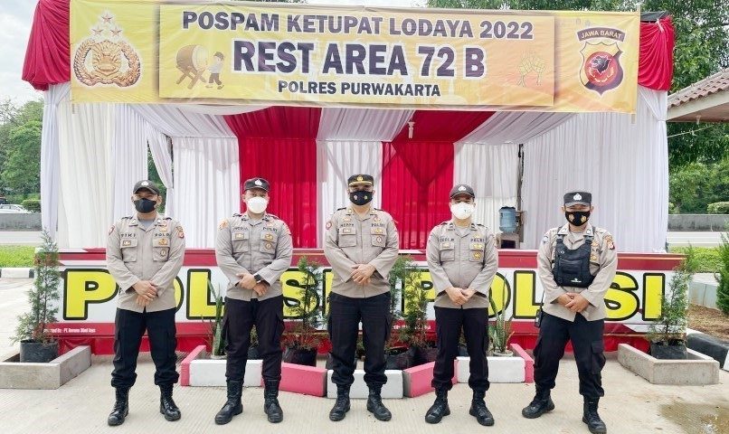 Himbauan Kapolres Purwakarta: Jika Pemudik Lelah Sebaiknya Beristirahat di Pos Pam