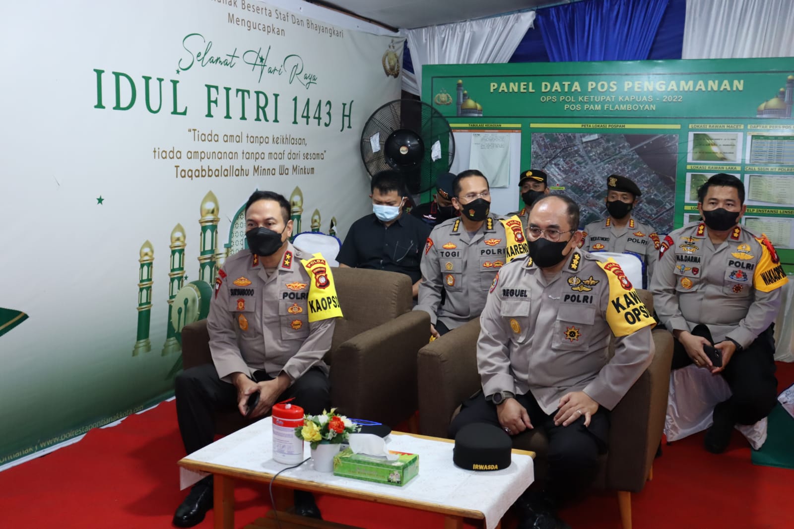 Kapolda Kalbar Turun Langsung Pantau Situasi Kamtibmas